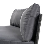 Ensemble de conversation d'extérieur incurvé 3 pièces