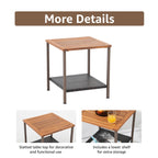 Ensemble de 3 chaises à bascule d'extérieur en osier avec coussins