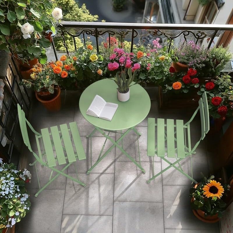 Ensembles de bistrot de patio 3 pièces,