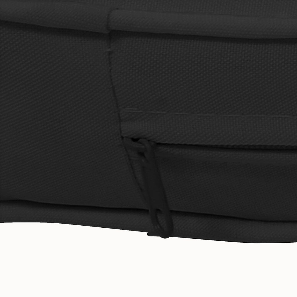 Ensemble de patio 3 pièces avec chaises rembourrées et table basse en verre - 20 x 20 x 28