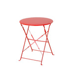 Ensemble bistrot d'extérieur 3 pièces en acier de qualité supérieure Clihome