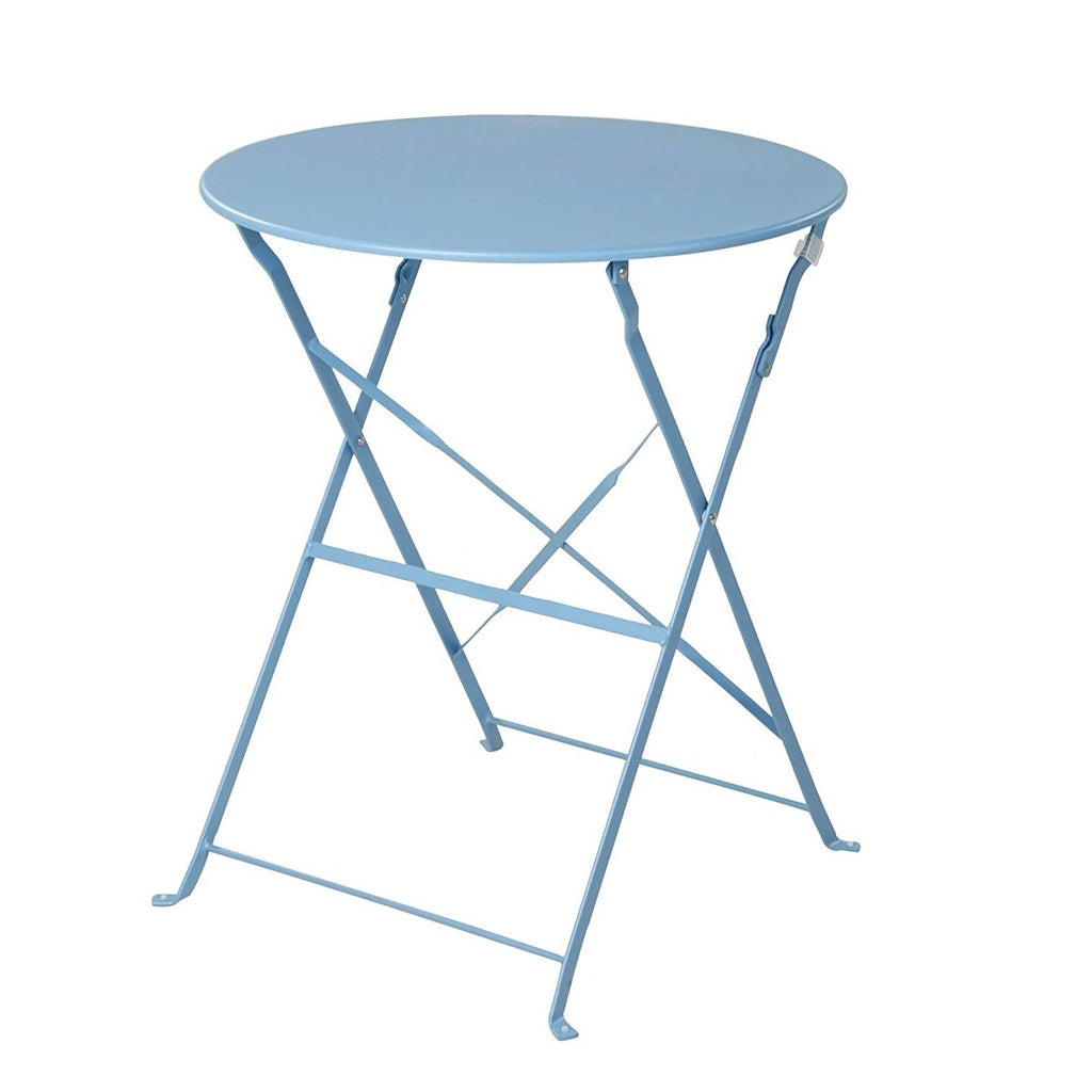 Ensemble bistrot d'extérieur 3 pièces en acier de qualité supérieure Clihome