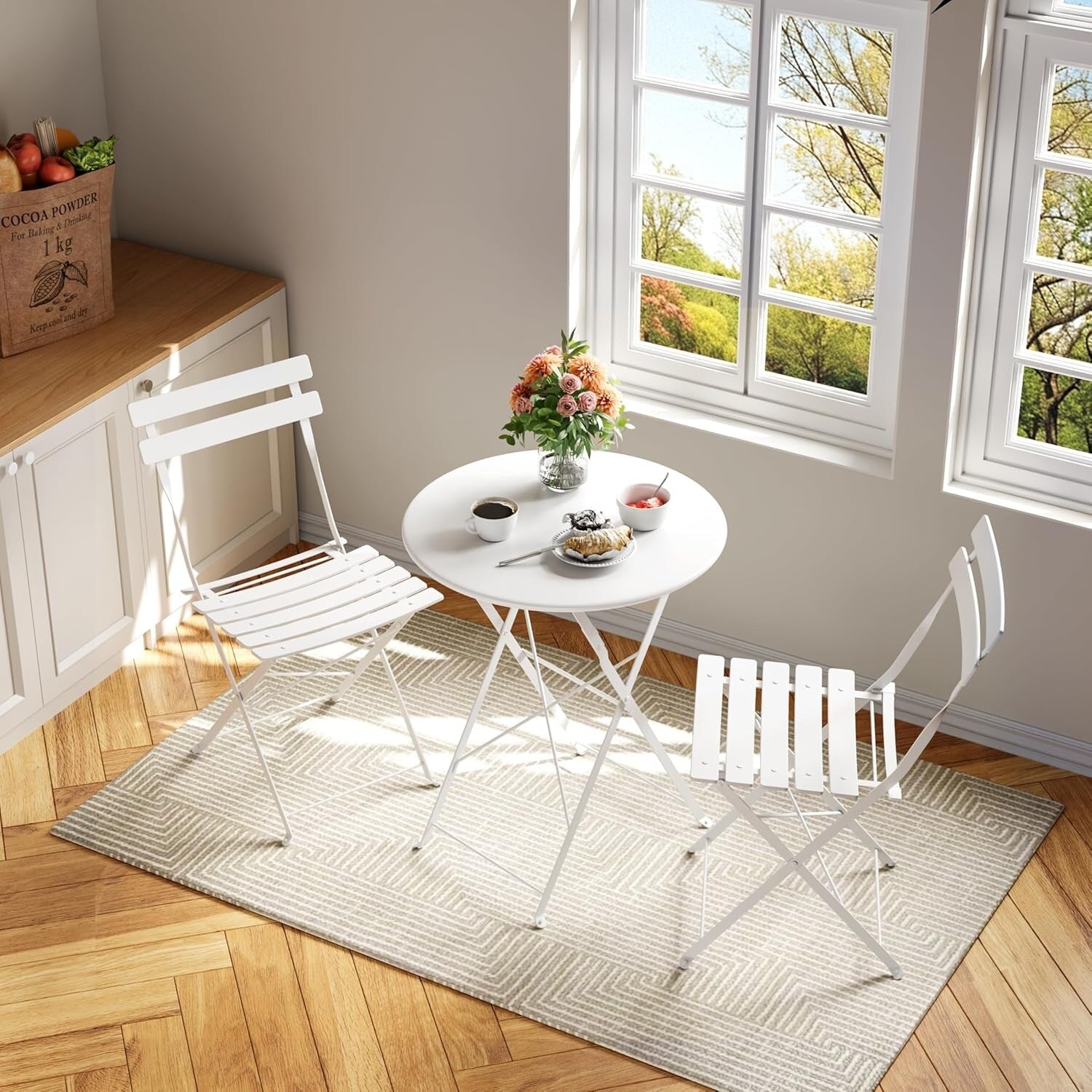 Ensembles de bistrot de patio 3 pièces