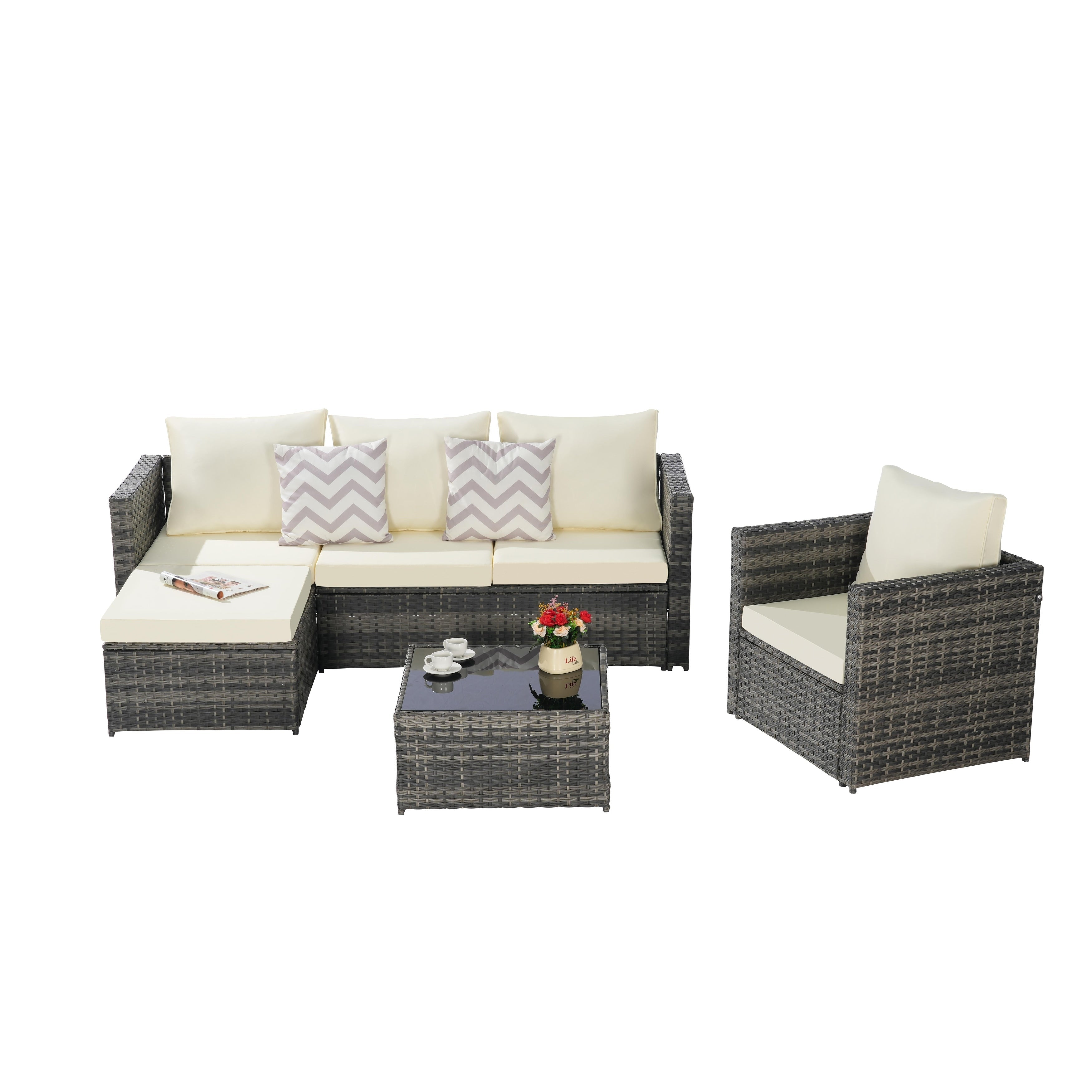 Ensemble de meubles de patio 3 pièces