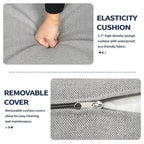 Ensemble de meubles de patio 3 pièces, ensemble bistrot pivotant d'extérieur avec chaises à bascule en osier et table basse en verre