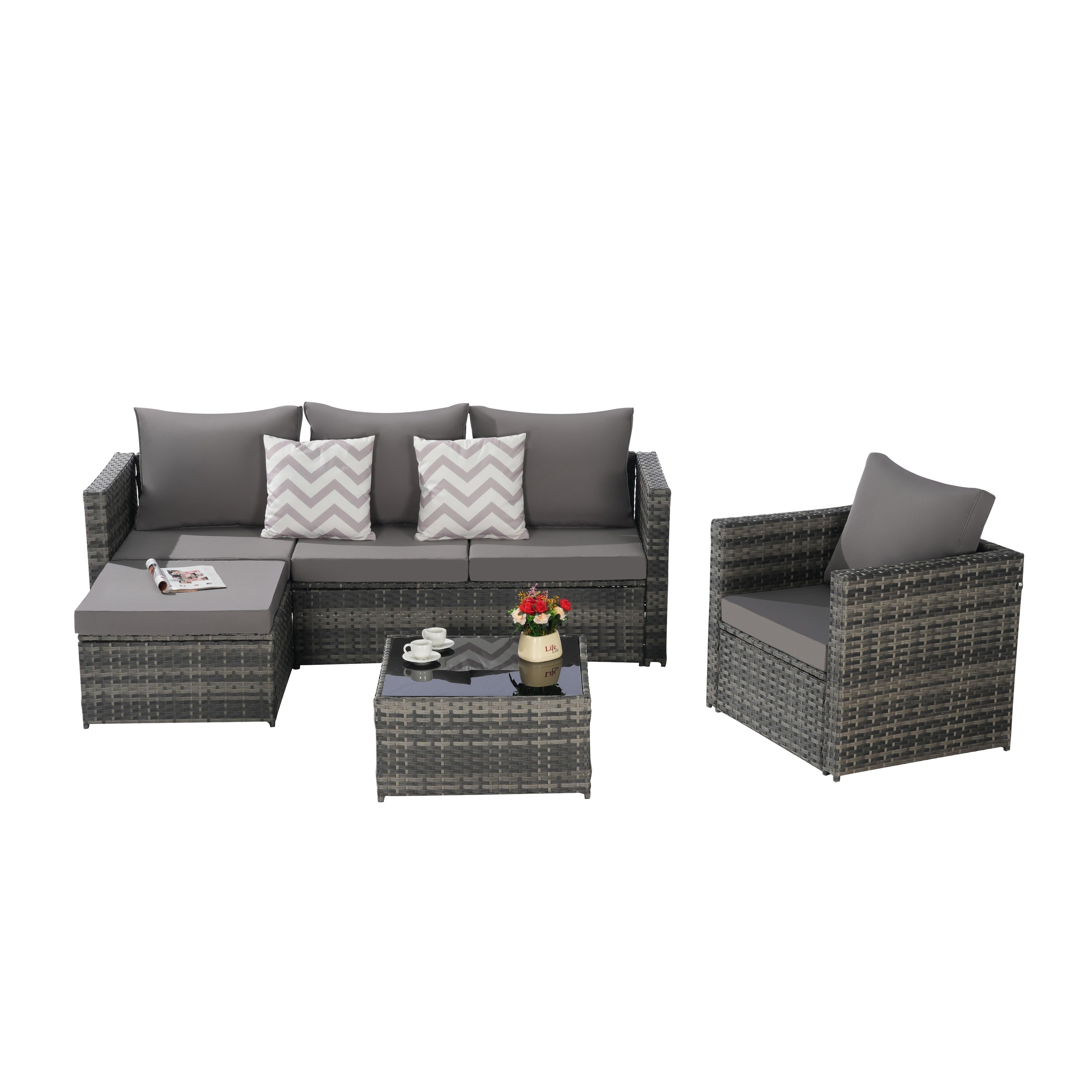 Ensemble de meubles de patio 3 pièces