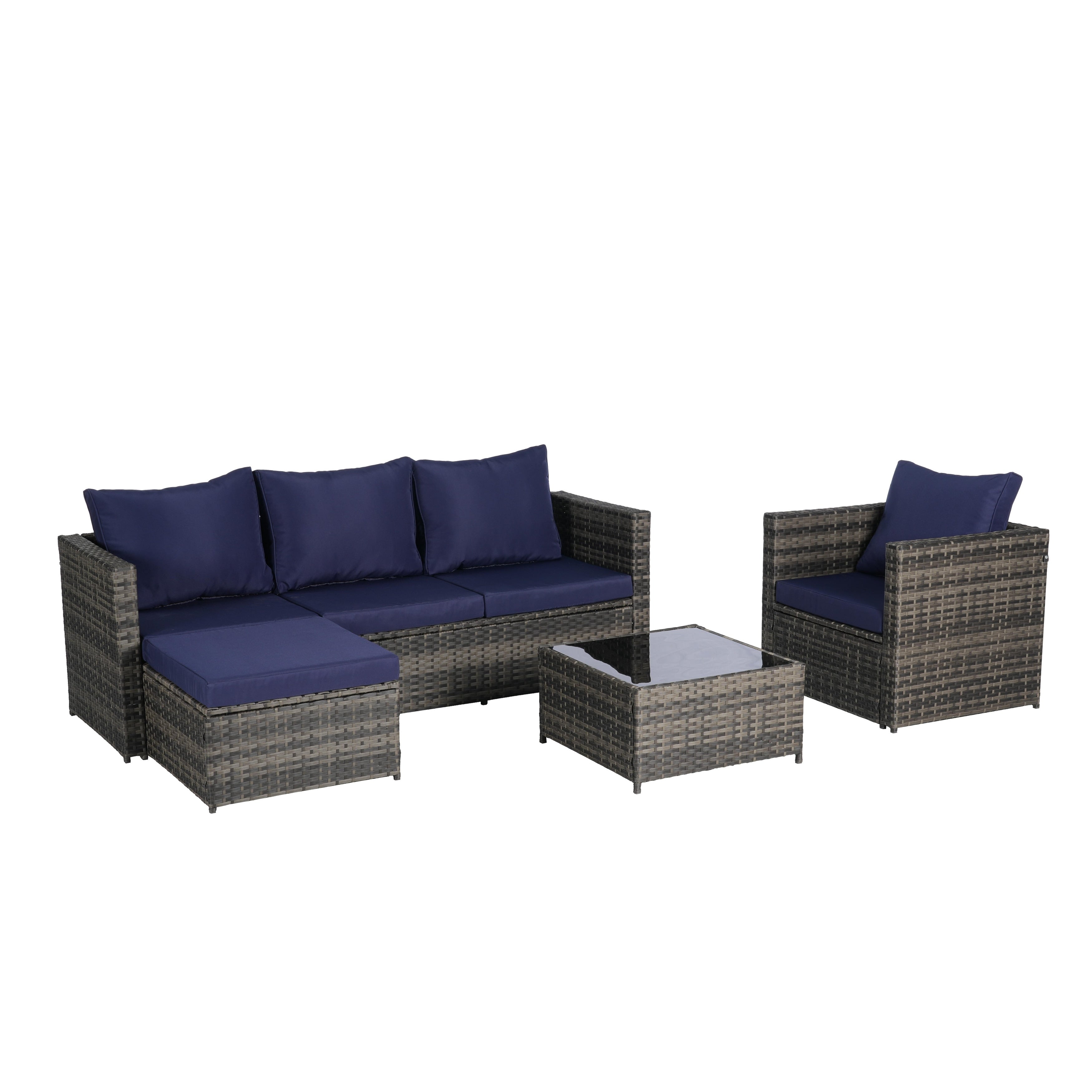 Ensemble de meubles de patio 3 pièces