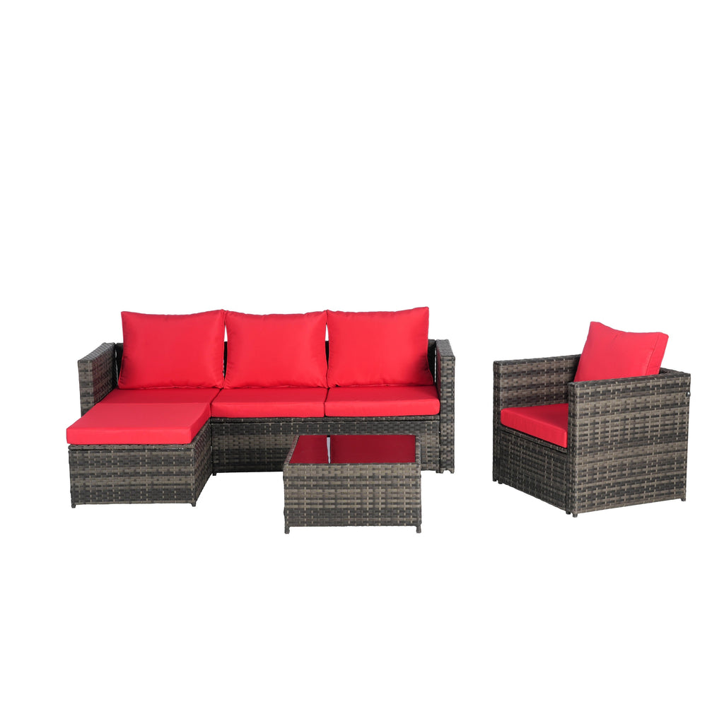 Ensemble de meubles de patio 3 pièces