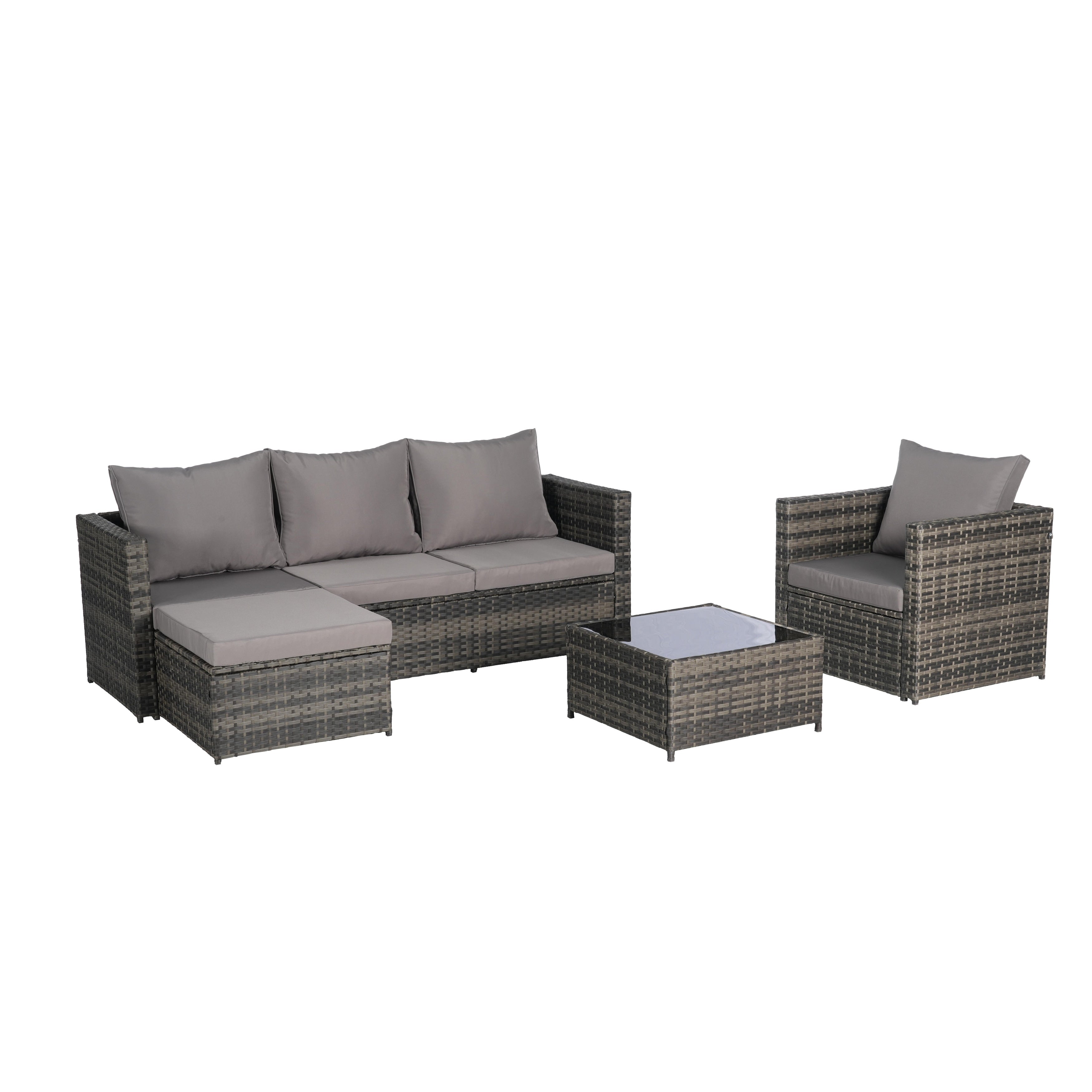 Ensemble de meubles de patio 3 pièces