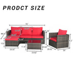 Ensemble de meubles de patio 3 pièces