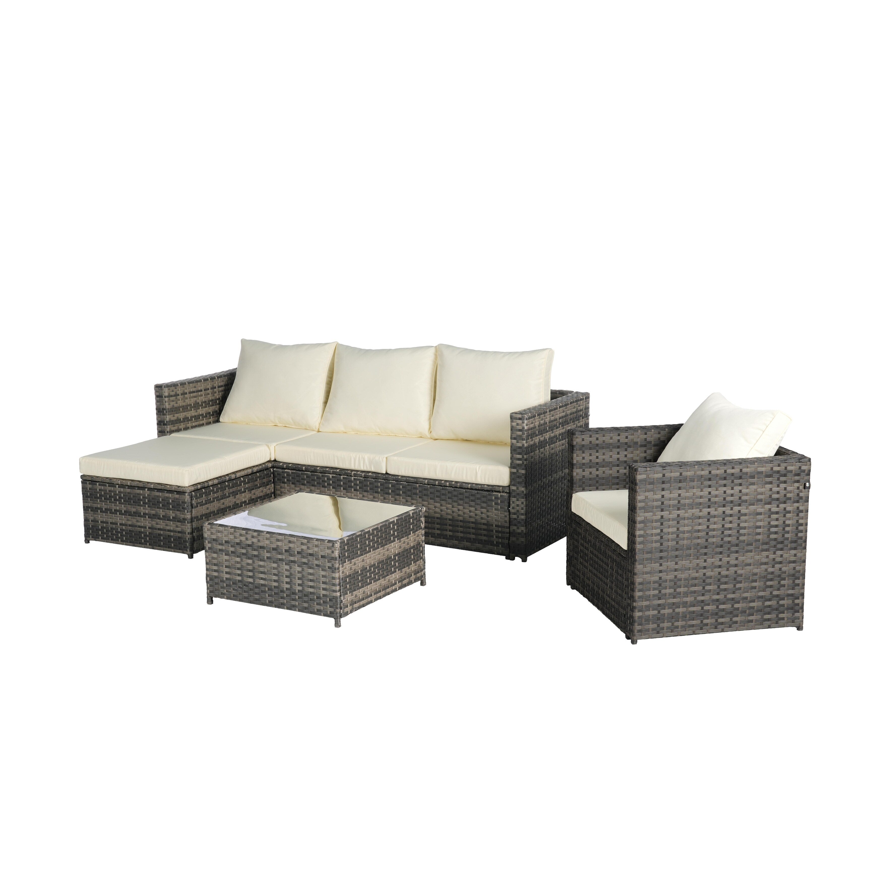 Ensemble de meubles de patio 3 pièces