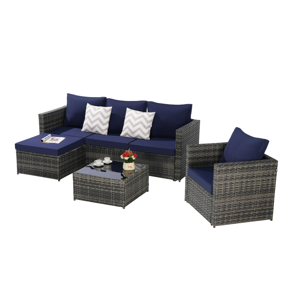 Ensemble de meubles de patio 3 pièces