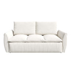 Canapé-lit convertible 3 places avec ensemble oreiller et couverture 2 en 1