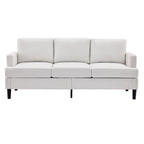 Canapé 3 places - Tissu respirant, accoudoirs de soutien et pieds robustes