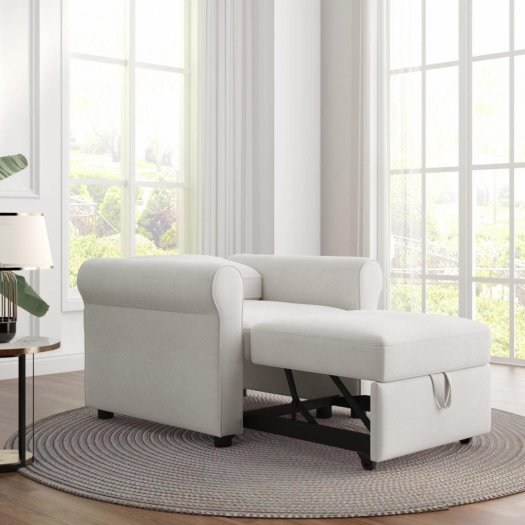 Canapé-lit 3 en 1 réglable, canapé-lit gigogne, convertible et pliable pour salon