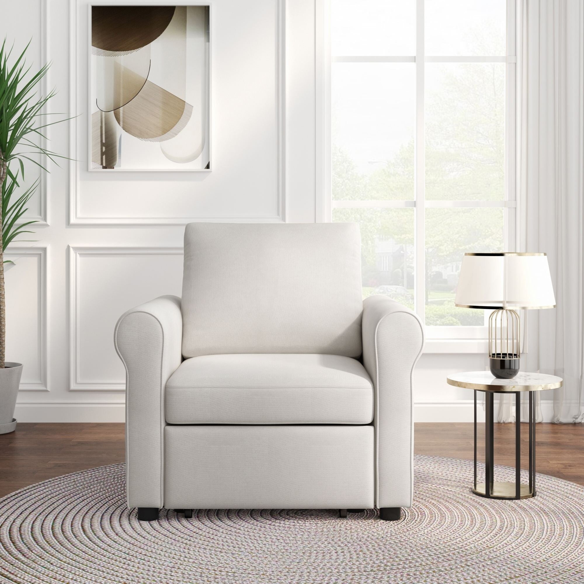 Canapé-lit 3 en 1 réglable, canapé-lit gigogne, convertible et pliable pour salon