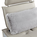 Fauteuil convertible 3 en 1, canapé inclinable réglable avec haut-parleurs Bluetooth, ports USB et oreiller moelleux