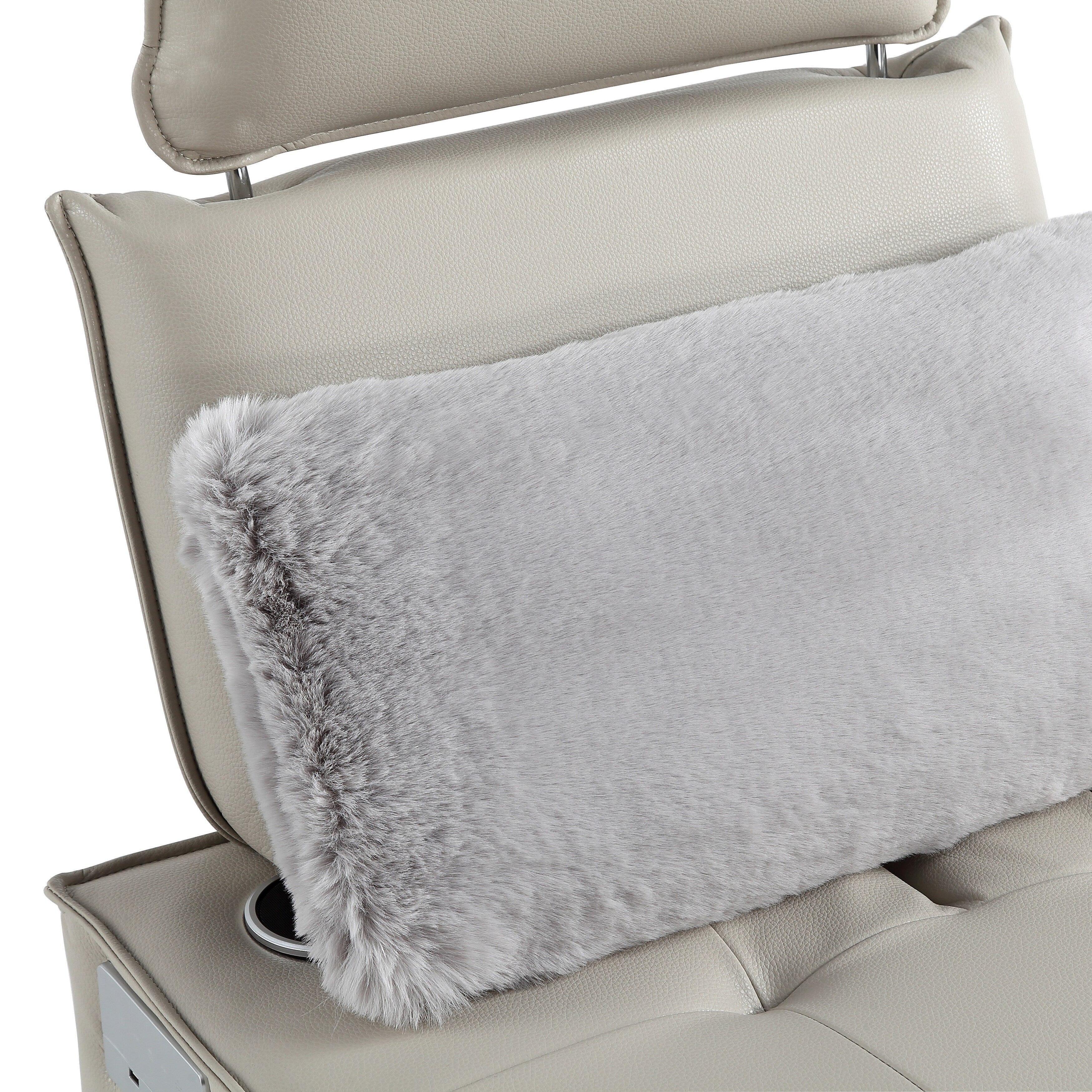 Fauteuil convertible 3 en 1, canapé inclinable réglable avec haut-parleurs Bluetooth, ports USB et oreiller moelleux