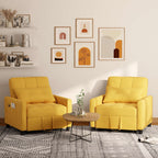 Canapé-lit gigogne 3 en 1, convertible, moderne, réglable et rembourré