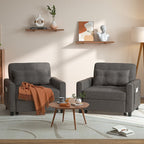 Canapé-lit gigogne 3 en 1, convertible, moderne, réglable et rembourré