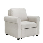 Canapé-lit 3 en 1 convertible en lit