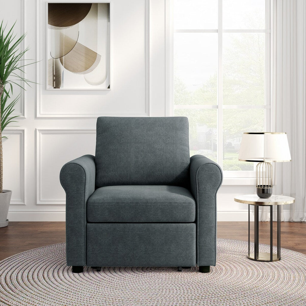 Canapé-lit 3 en 1 convertible en lit