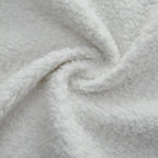 Canapé-lit 3 en 1 en tissu Teddy rempli de mousse