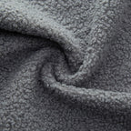 Canapé-lit 3 en 1 en tissu Teddy rempli de mousse