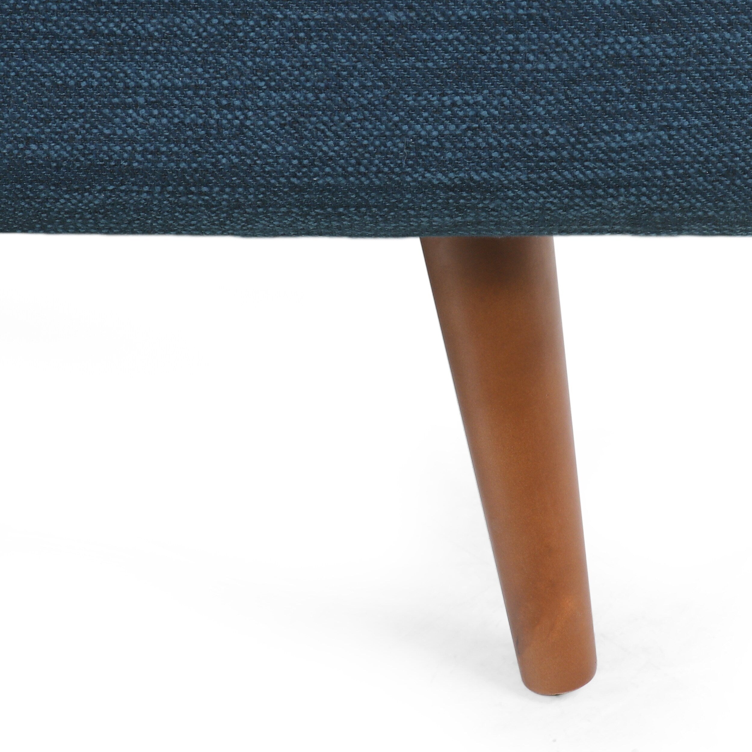 Canapé 3 places avec pieds et coussins en bouleau