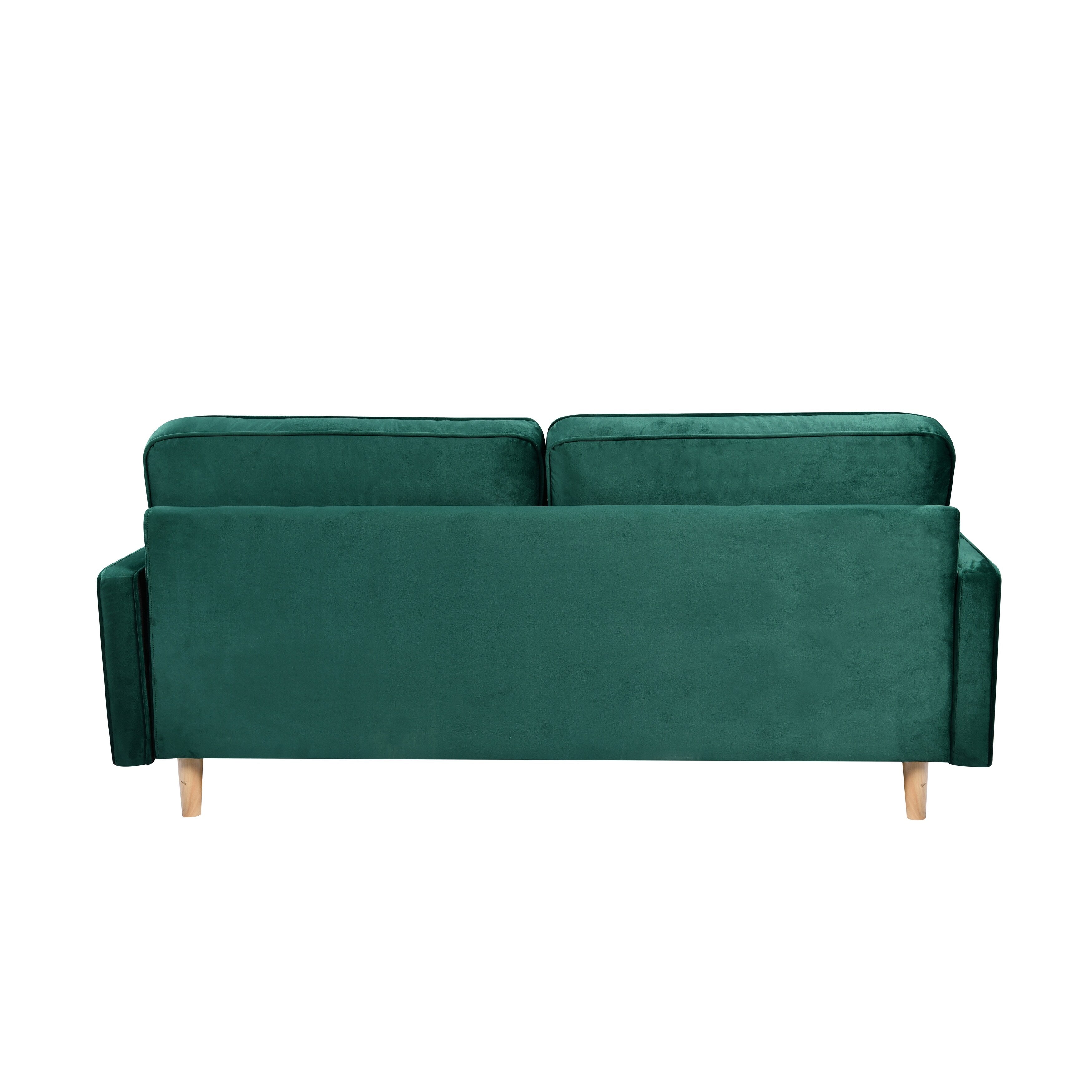 Canapé 3 places avec coussin en coton