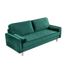 Canapé 3 places avec coussin en coton