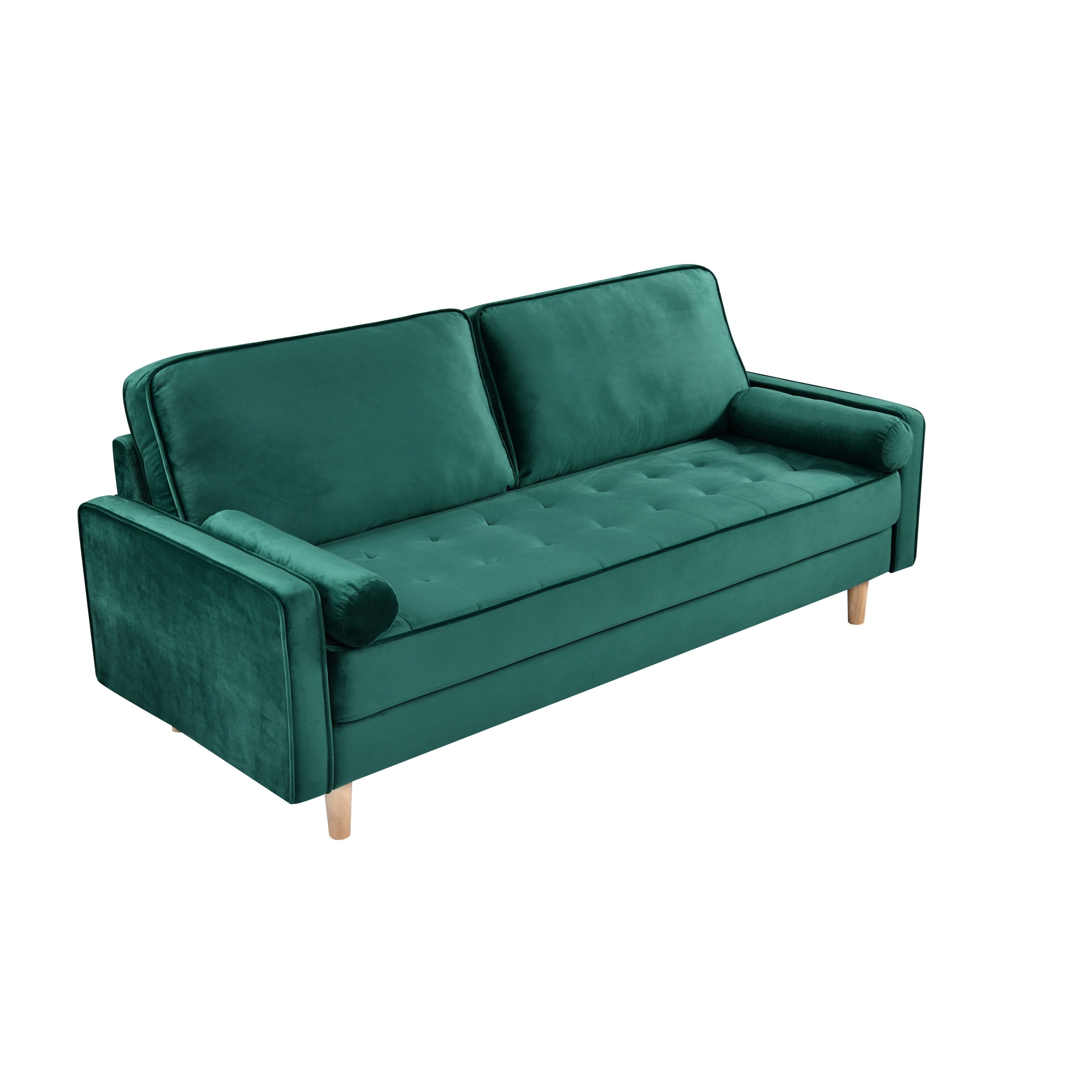 Canapé 3 places avec coussin en coton