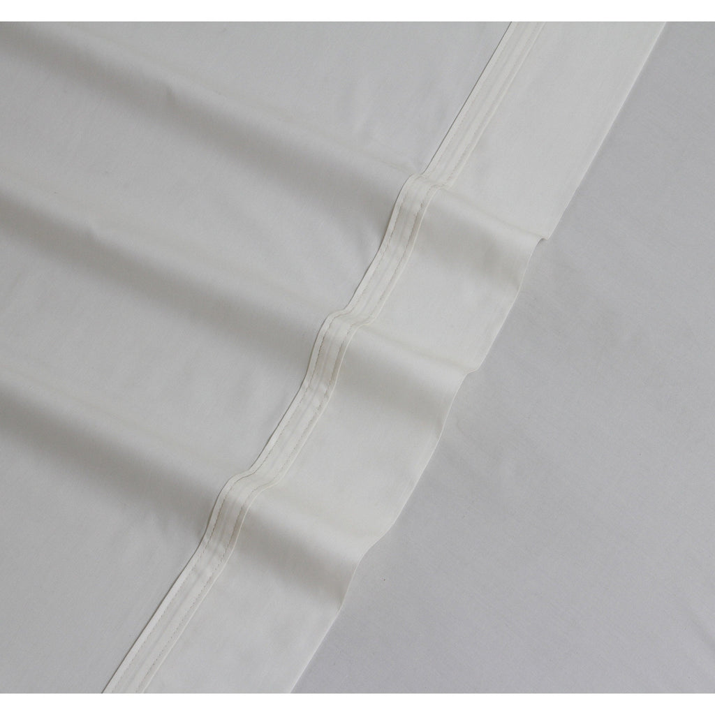 Parure de lit surdimensionnée en percale de coton 300 fils avec poche extra profonde