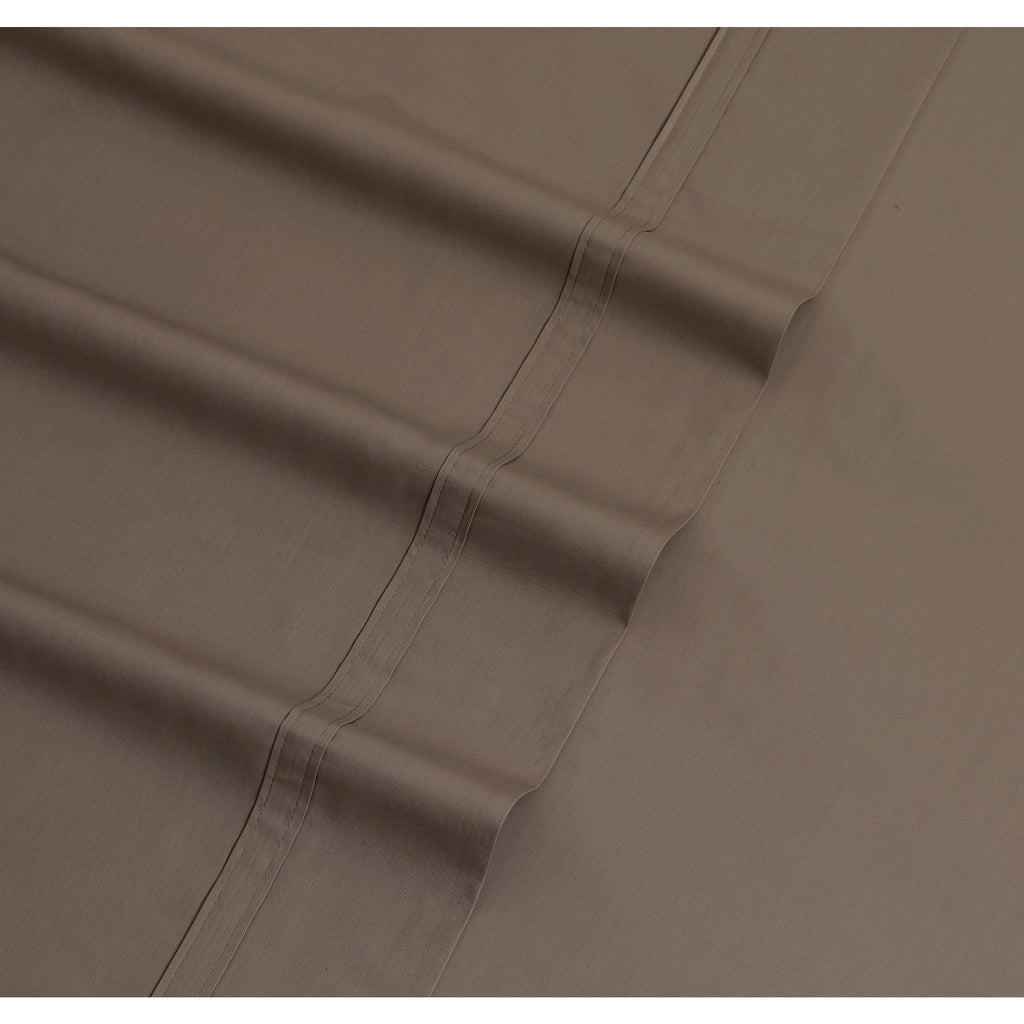 Parure de lit surdimensionnée en percale de coton 300 fils avec poche extra profonde