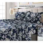 Taies d'oreiller imprimées ultra-douces en coton 300 fils (lot de 2)