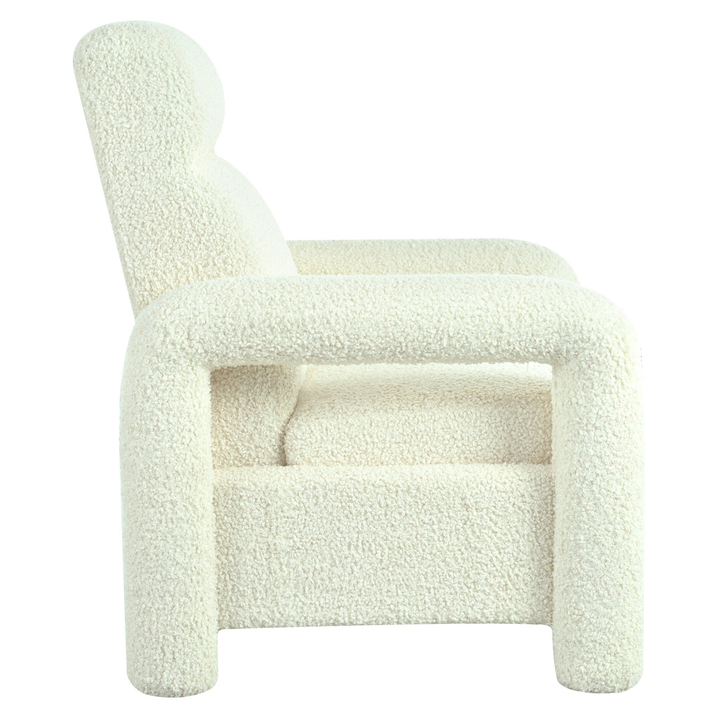 Fauteuil inclinable à dossier relevable rembourré 31,25