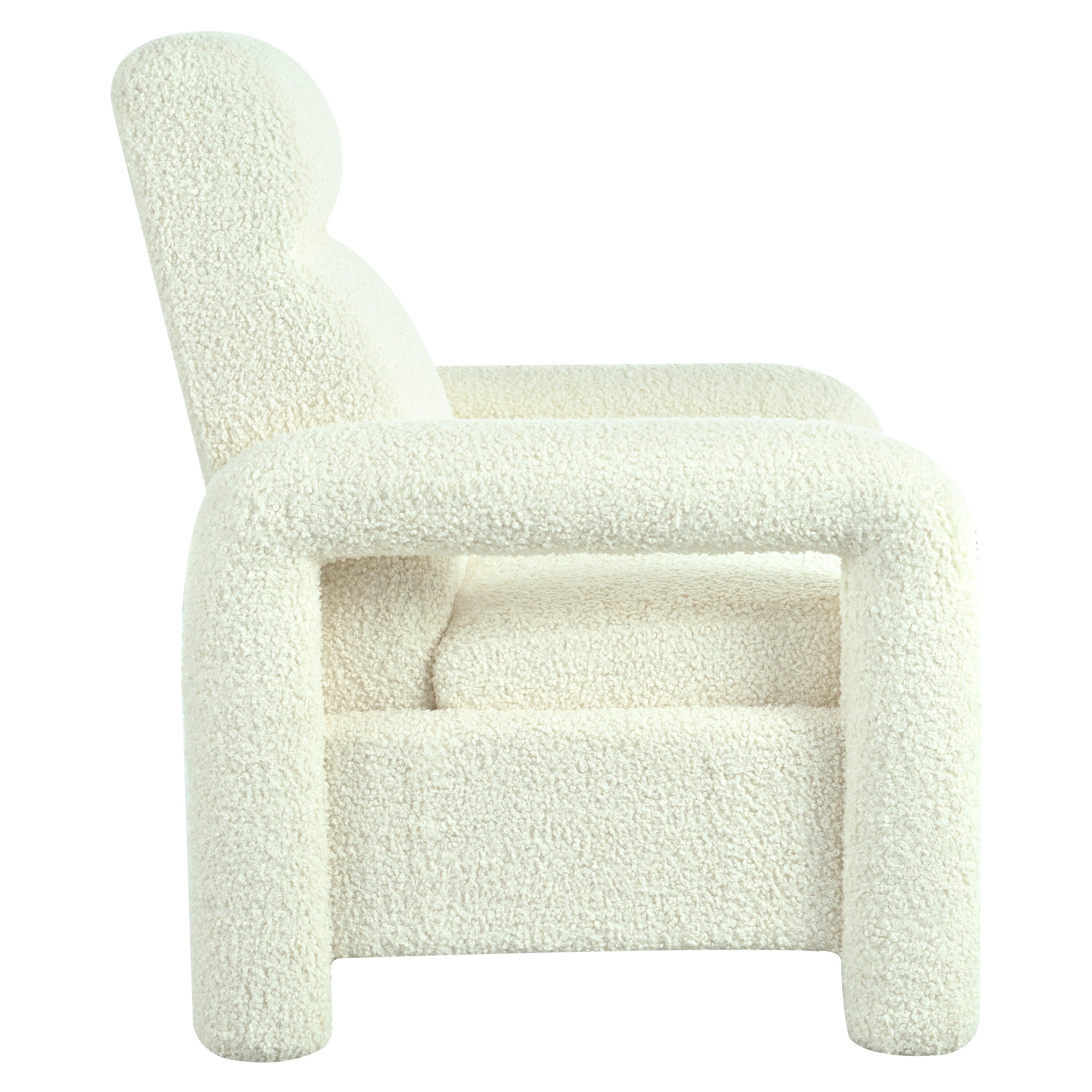 Fauteuil inclinable à dossier relevable rembourré 31,25