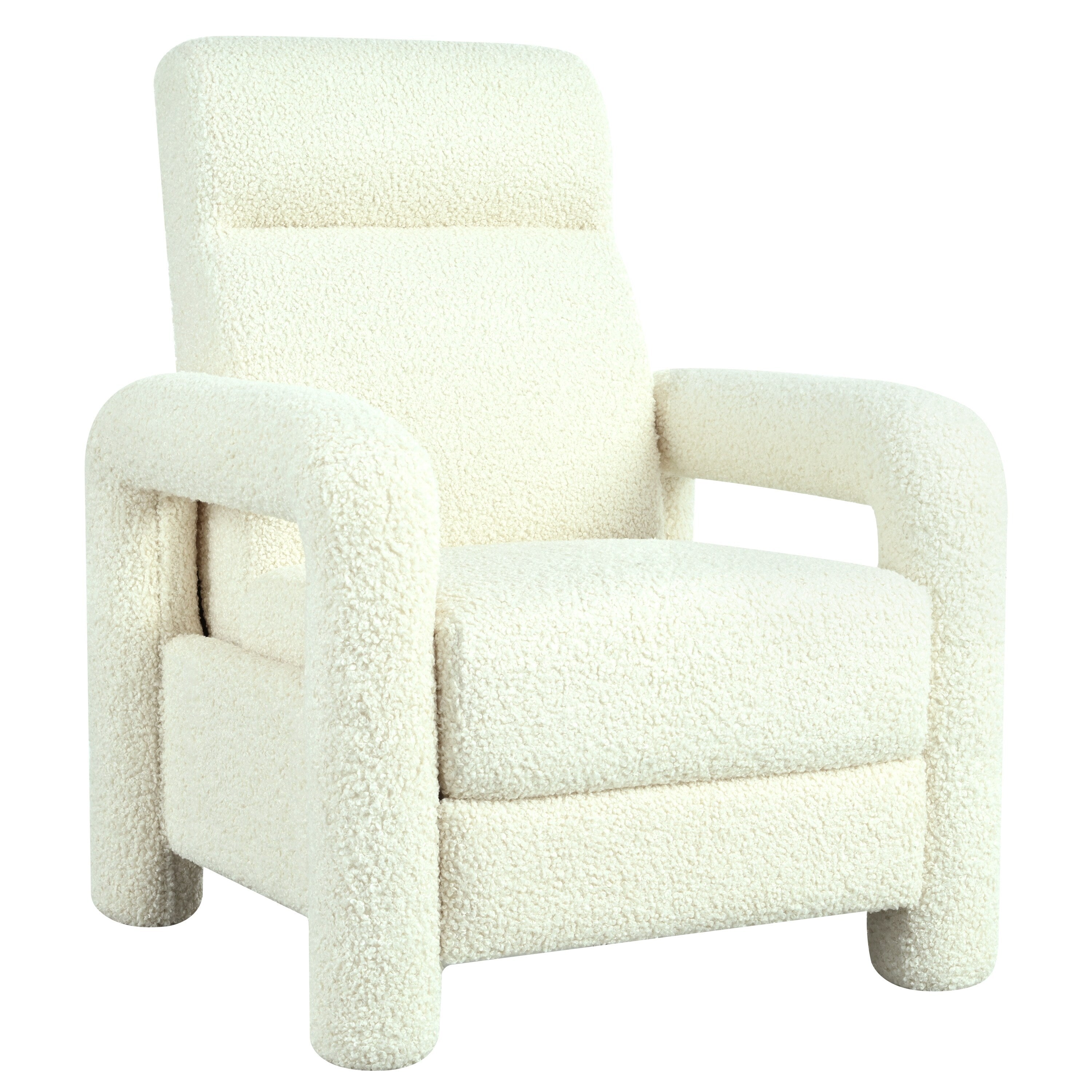 Fauteuil inclinable à dossier relevable rembourré 31,25
