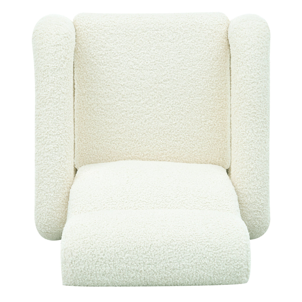 Fauteuil inclinable à dossier relevable rembourré 31,25