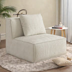 Canapé modulable Cloud 1 place en mousse de 31,5 po - Design modulaire moelleux, aucun assemblage requis