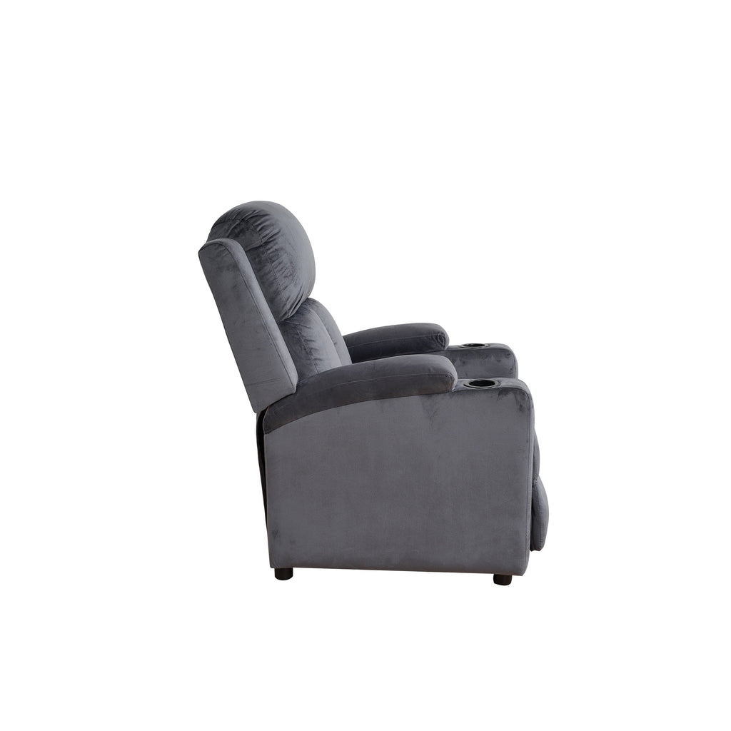 Fauteuil inclinable de 31,5 po de large avec 2 porte-gobelets