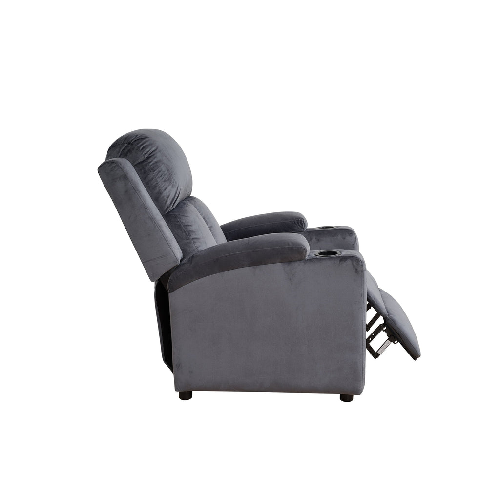 Fauteuil inclinable de 31,5 po de large avec 2 porte-gobelets