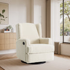 Fauteuil inclinable pivotant à oreilles de 31 po de largeur pour chambre d'enfant