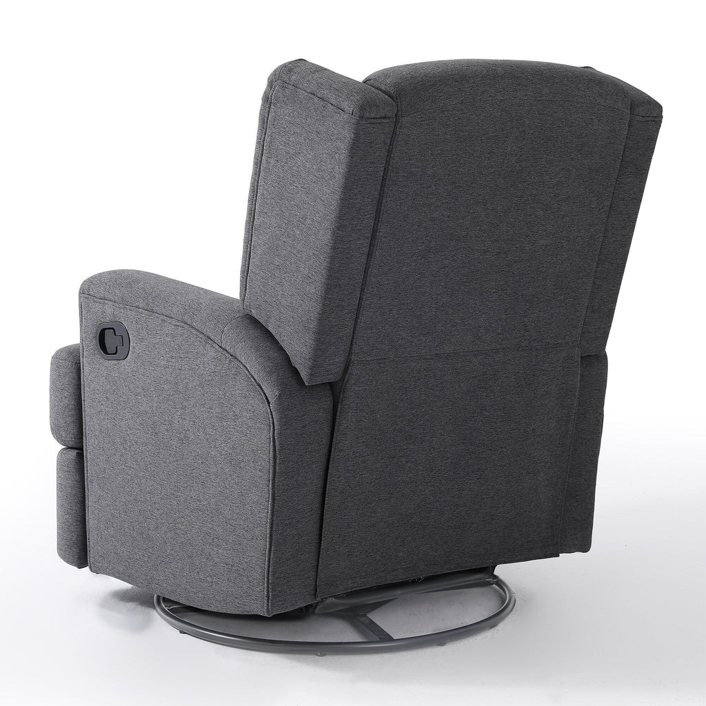 Fauteuil inclinable pivotant à oreilles de 31 po de largeur pour chambre d'enfant