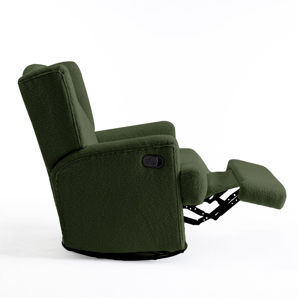 Fauteuil inclinable pivotant à oreilles de 31 po de largeur pour chambre d'enfant