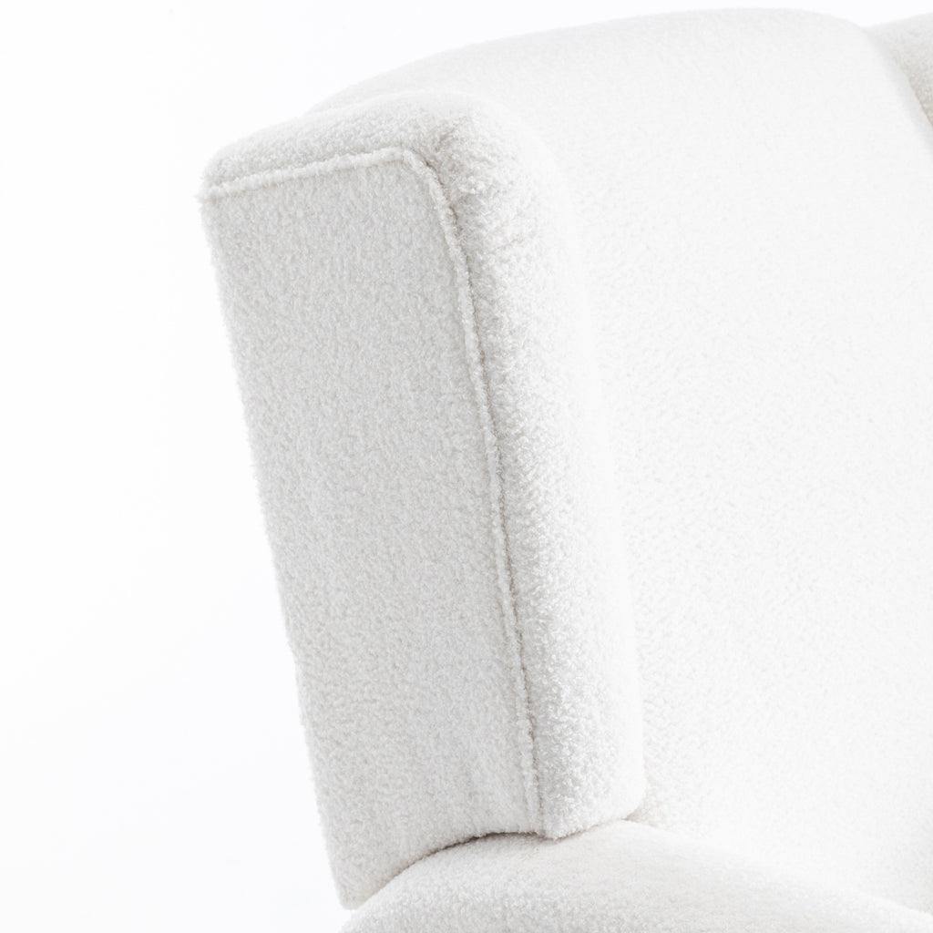 Fauteuil inclinable pivotant à oreilles de 31 po de largeur pour chambre d'enfant