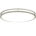 Plafonnier ovale encastré de 32 po et 65 W avec télécommande