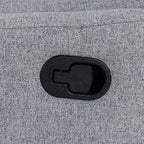 Fauteuil inclinable à bascule pour allaitement, pivotant avec 2 oreillers, chaise confortable