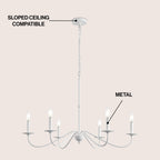 Lustre LED en fer à 6 lumières, 34,75 $, par JONATHAN Y