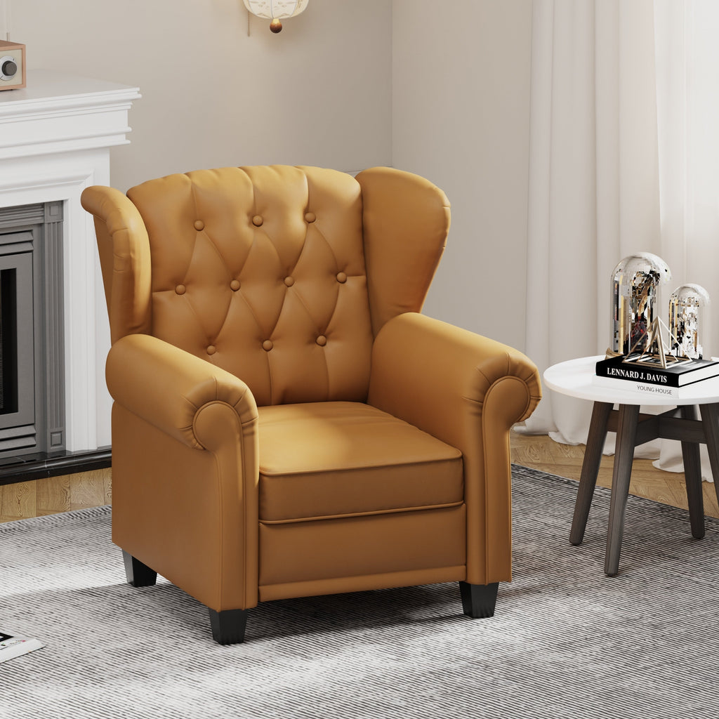 Fauteuil capitonné réglable 35.04 avec pieds robustes